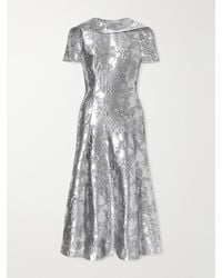 Emilia Wickstead - Harlow Embroidered Metallic Cloqué Gown - Lyst