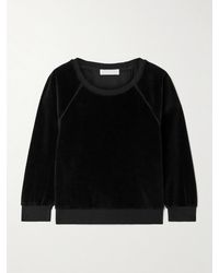 Suzie Kondi - Saba Sweatshirt Aus Velours Aus Einer Baumwollmischung - Lyst