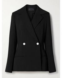 Proenza Schouler - Marine Double-Breasted Twill Jacket - Lyst