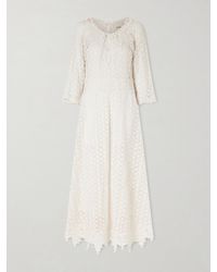 Isabel Marant - Hayra Cotton-Guipure Lace Maxi Dress - Lyst
