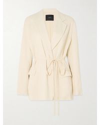 JOSEPH - Gibellina Amelot Belted Jacquard Blazer - Lyst
