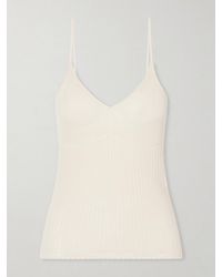 Isabel Marant - Saloma Silk And Cotton-Blend Knitted Tank - Lyst