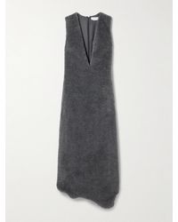 Gabriela Hearst - Orstone Asymmetric Wool, Silk And Cashmere-Blend Maxi Dress - Lyst