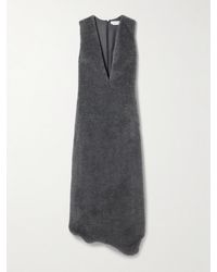 Gabriela Hearst - Orstone Asymmetric Wool, Silk And Cashmere-Blend Maxi Dress - Lyst