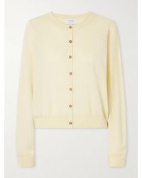 La Ligne - Ben Silk, Wool And Cashmere-Blend Cardigan - Lyst