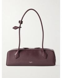Alaïa - Le Teckel Schultertasche Aus Strukturiertem Leder - Lyst