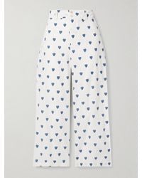 Alix Of Bohemia - Scout Printed Cotton Straight-Leg Pants - Lyst