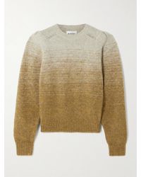 Isabel Marant - Peyton Ombré Baby Alpaca-Blend Sweater - Lyst