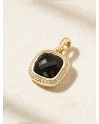 David Yurman - Albion 18-Karat, Onyx And Diamond Pendant - Lyst
