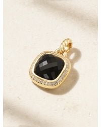 David Yurman - Albion 18-Karat, Onyx And Diamond Pendant - Lyst