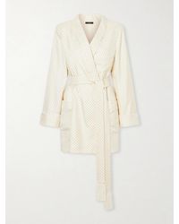Tom Ford - Polka-Dot Silk Robe - Lyst