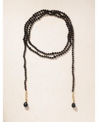 Lucy Delius - 14-Karat, Pearl And Diamond Beaded Necklace - Lyst