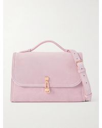 Gabriela Hearst - Leonora Medium Suede Tote - Lyst