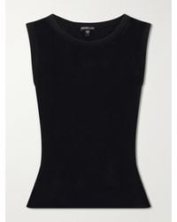 James Perse - Ribbed Cotton And Cashmere-Blend Tank - Lyst