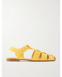 Gabriela Hearst - Lynn Suede Sandals - Lyst
