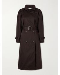 Nour Hammour - Marchand Cotton-Blend Trench Coat - Lyst