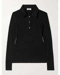 Agolde - Amos Stretch-Lyocell Polo Shirt - Lyst