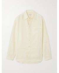 Bottega Veneta - Embroidered Linen Shirt - Lyst