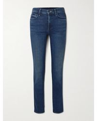Mother - The Rascal Skimp Hoch Sitzende Jeans Mit Schmalem Bein - Lyst