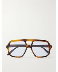 Loewe - Slim Light Aviator-Frame Acetate Sunglasses - Lyst