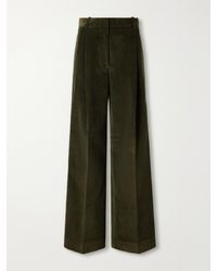 Rohe - Ted Cotton-Corduroy Wide-Leg Pants - Lyst