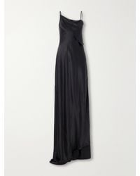 Ann Demeulemeester - Aaricia Silk-Satin Maxi Dress - Lyst