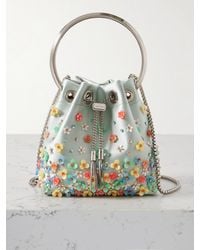 Jimmy Choo - Sac Seau En Satin À Ornements Bon Bon - Lyst