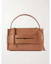 JW Anderson - Loafer Schultertasche Aus Leder Mit Stickereien - Lyst