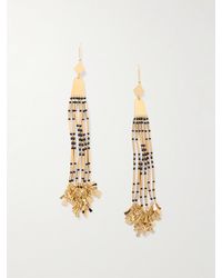 Isabel Marant - Boucles D'Oreilles En Métal À Perles Olathe - Lyst