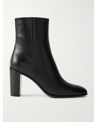 Gianvito Rossi - Vitello Glove 85 Leather Ankle Boots - Lyst
