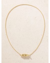 Marie Lichtenberg - Micro Coco Locket 18-Karat Diamond Necklace - Lyst