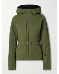 Aztech Mountain - Bella Belted Hooded Padded Down Ski Jacket - Lyst