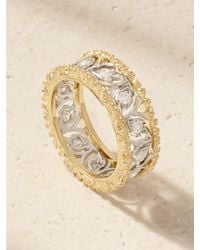 Buccellati - Ramage Eternelle 18-Karat And Diamond Ring - Lyst