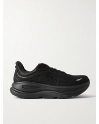 Hoka One One - Bondi 9 Rubber-Trimmed Mesh Sneakers - Lyst
