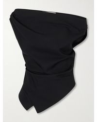 Rohe - Off-The-Shoulder Draped Jersey Blouse - Lyst
