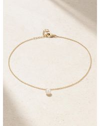 Mateo - 14-Karat Pearl Anklet - Lyst