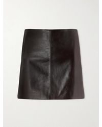 Arma - Melody Leather Mini Skirt - Lyst