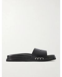 JW Anderson - Fussbett Leather Slides - Lyst