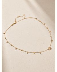 Gucci - Interlocking G 18-Karat Diamond Necklace - Lyst