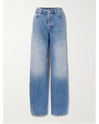 Gucci - Lido Hoch Sitzende Jeans Mit Weitem Bein - Lyst