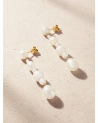 Sophie Bille Brahe - Amis De Lucia 14-Karat Recycled Pearl Earrings - Lyst