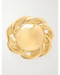 YSSO - Echo Idyll-Plated Brooch - Lyst