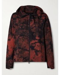 adidas Originals - Y-3 Trainingsjacke Aus Ripstop Mit Print Und Kapuze - Lyst