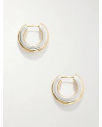 LIE STUDIO - The Eleonora 18-Karat-Plated Earrings - Lyst