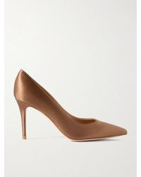 Gianvito Rossi - Gianvito 85 Satin Pumps - Lyst