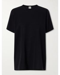 TOTEME - Lyocell And Cashmere-Blend T-Shirt - Lyst
