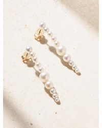 Sophie Bille Brahe - Sienna Moon 14-Karat Recycled Pearl Earrings - Lyst