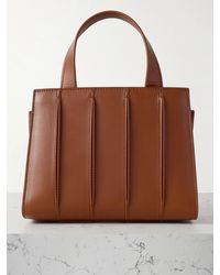 Max Mara - Whitney Bag 4 Kleine Tote Aus Leder Mit Falten - Lyst