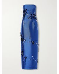 Jonathan Simkhai - Zirell Sequin-Embellished Mikado Gown - Lyst