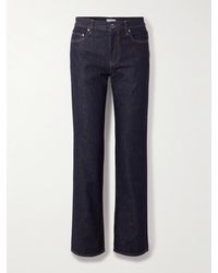 TOTEME - Low-Rise Straight-Leg Organic Jeans - Lyst